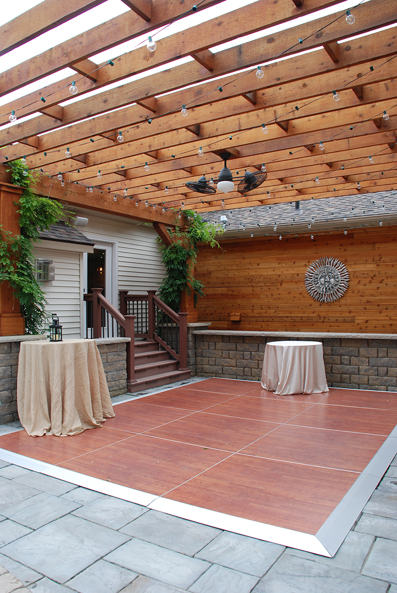 12x16 Cherry Rose Dance Floor